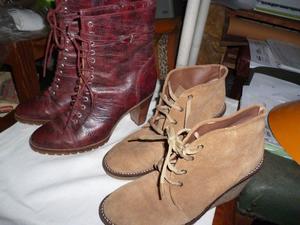 Botas nuevas de cuero talle 38, impecables