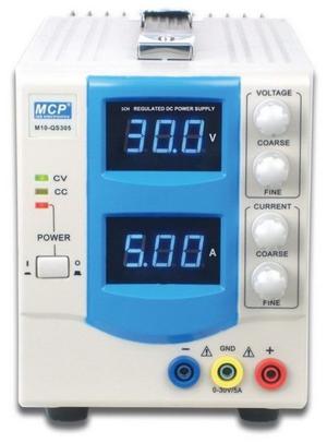 Fuente De Laboratorio 0 - 30 Volts 5 Amper Mcp M10 - Qs305