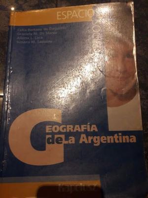 Libro de Geografía de la Argentina