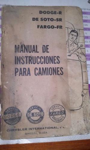 MANUAL DODGE-R,DE SOTO-SR,FARGO-FR
