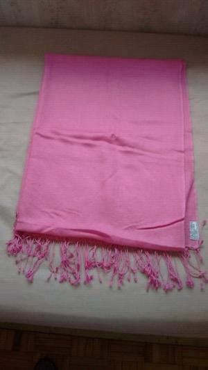 Pashmina rosa chicle grande NUEVA