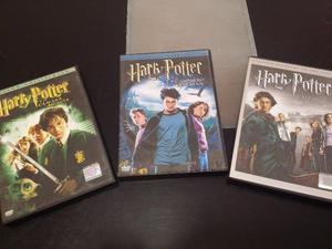 Peliculas Harry Potter 2, 3 y 4 - Edicion doble originales
