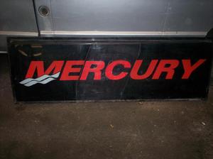 cartel grande de acrilico mercury