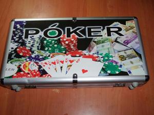 vdo maletin de poker nuevo de 300 fichas