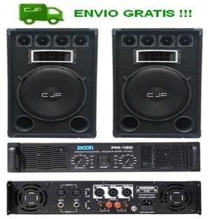 2 Bafle 15 3 Vias w + Potencia Moon Pm wpmpo Cjf