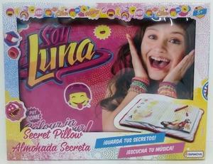 Almohada soy luna con parlantes