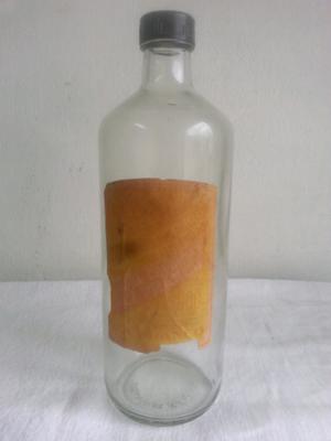 Antiguo frasco agua colonia la franco