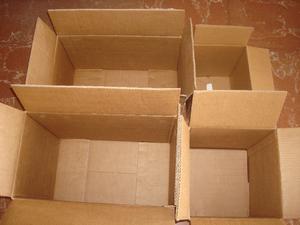 Cajas de carton duro medidas diferentes por 20 unidades