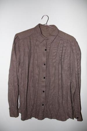 Camisa vintage estampado tweed