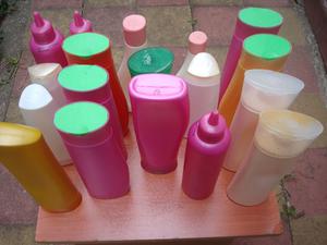 Emvases Plasticos Usados por 100 unid.cada bolsa el precio