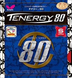 Goma Butterfly Tenergy Paletas Ping Pong Tenis Mesa Olivos