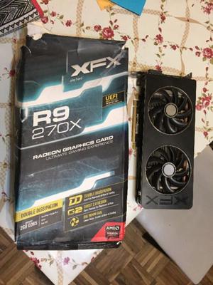 Placa de video xfx radeon Rx