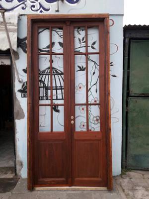 Puertas antiguas cedro