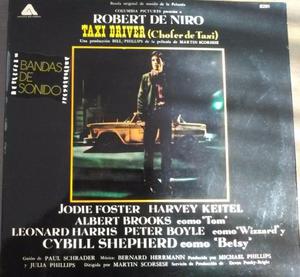TAXI DRIVER Banda Sonora - De Niro - Scorsese - ÚNICO