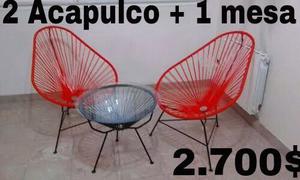 dos Acapulco + 1 mesa