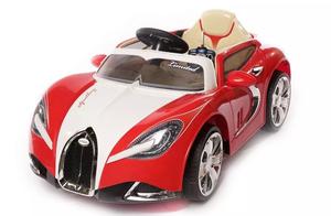 Bugatti Auto A Bateria 6v Con Radio Control + Mp3 + Fm