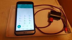 CELULAR LG G 5 CON CARGADOR, BLINDADO, Y CARCASA ANTISHOCK $