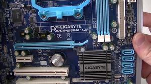 Combo Mother Gigabyte Ga-m68m-s2p + Athlon 64 X2 + 2gb Ddr2