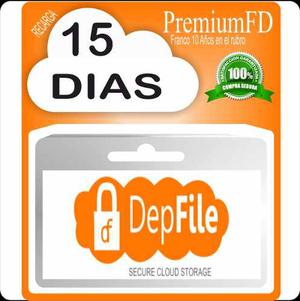 Cuentas Premium Depfile X 15 Dias 8gb Diarios
