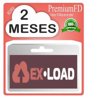 Cuentas Premium Ex-load X 2 Meses 60 Dias Original
