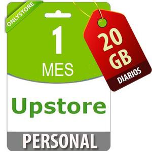 Cuentas Premium Upstore 30 Dias - Personal 20gb Diarios