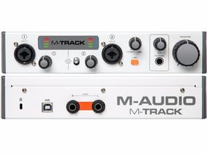 M-audio M-track Ii Impecable Con Su Caja