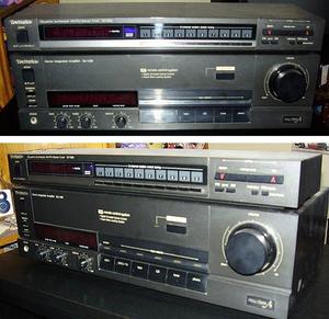 amplificador technics su-v98 + sintonizador st-s98