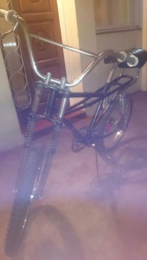 bicicleta cross antigua asiento banana