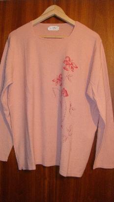 sweater pullover mauro sergio acrilico rosa talle xl usado