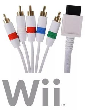 Cable Video Componente Nintendo Wii Megalite 480p Estereo