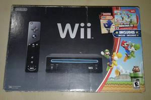 Consola Wii Negra - Flasheada