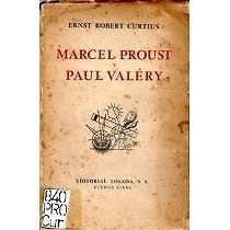 Curtius. Marcel Proust y Paul Valery