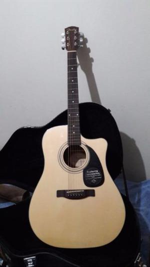 Guitarra Electroacústica Fender CD60CE NAT con estuche