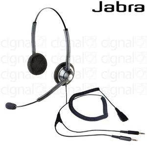 Headset Biaural Jabra Biz  Qd 3.5mm Cig