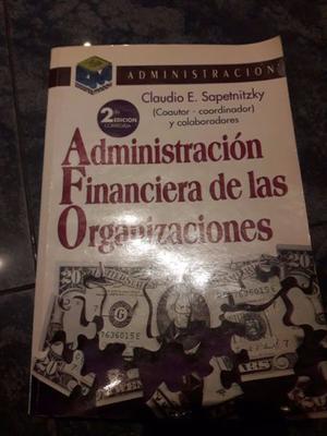 Libro Administración financiera de las Organizaciones