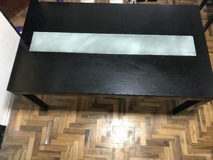 Mesa Comedor Guatambu Wengue De 1.60 X 0.90 Oportunidad