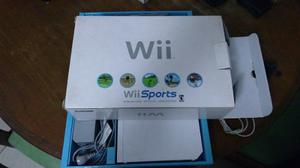 Nintendo Wii C/caja Original + 2 Wiimotes/nunchaku + Flash