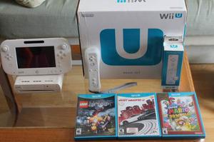 Nintendo Wii U, 3 Juegos Originales, Un Control.