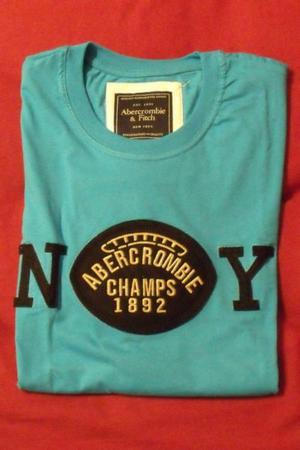 REMERA ABERCROMBIE & FITCH - MANGA CORTA - TALLE L