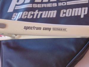 Raqueta de Tenis vintage, PRINCE Spectrum Comp 110