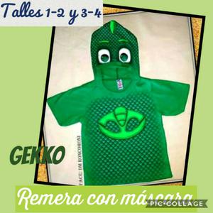 Remera con mascara