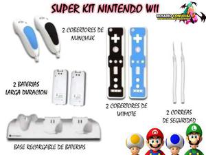 Super Kit Para Nintendo Wii 9 Productos