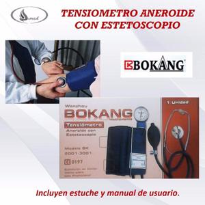 Tensiometro aneroide con Estetoscopio BOKANG