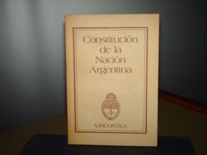 UN LIBRILLO DE LA CONSTITUCION DE LA NACION ARGENTINA