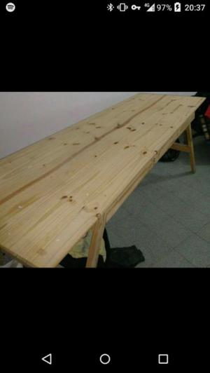 Vendo mesa de madera