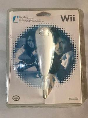 Wii Nunchuk Official Accesorio Para El Control Remoto