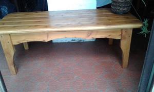 mesa ratona baja madera dura exterior / interior