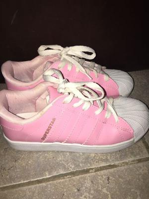 zapatillas adidas superstar rosas