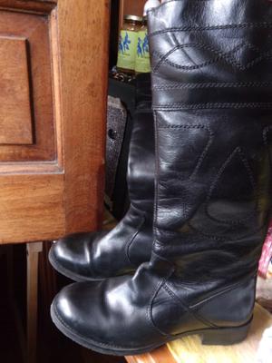 Botas de cuero n38