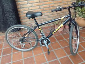 Excelente Bicicleta Mountain Bike Seis Cambios R.24